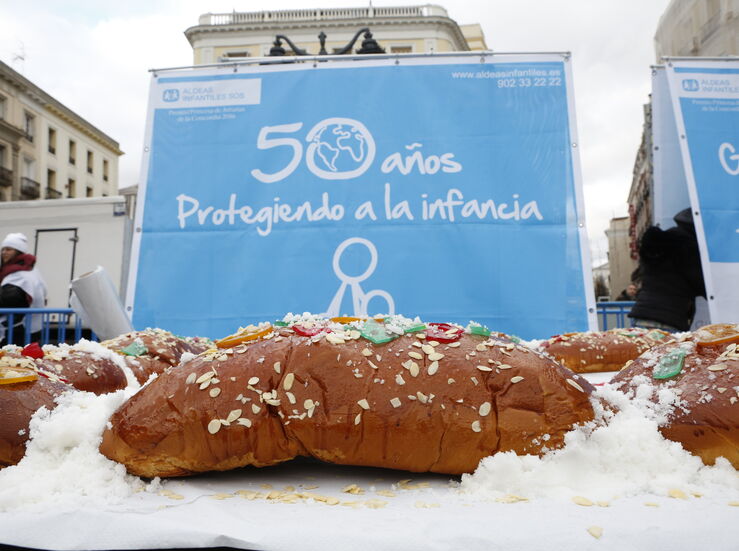 29 edicin del Roscn Aldeas Infantiles SOS llega a la Puerta del Sol