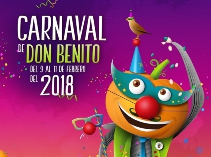 A todo color lema del Carnaval de Don Benito en 2018