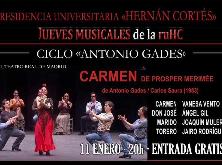 La Hernn Corts proyecta el espectculo Carmen 