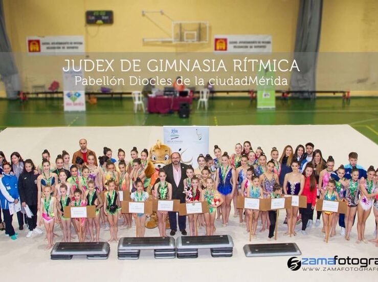 Buen comienzo de la temporada JUDEX de Gimnasia Rtmica en Mrida