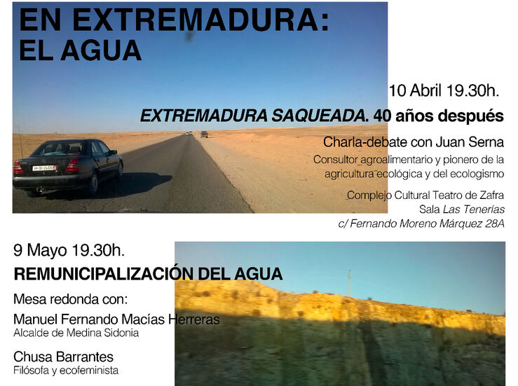 ATTACExtremadura organiza en Zafra unas jornadas sobre el agua y sus recursos