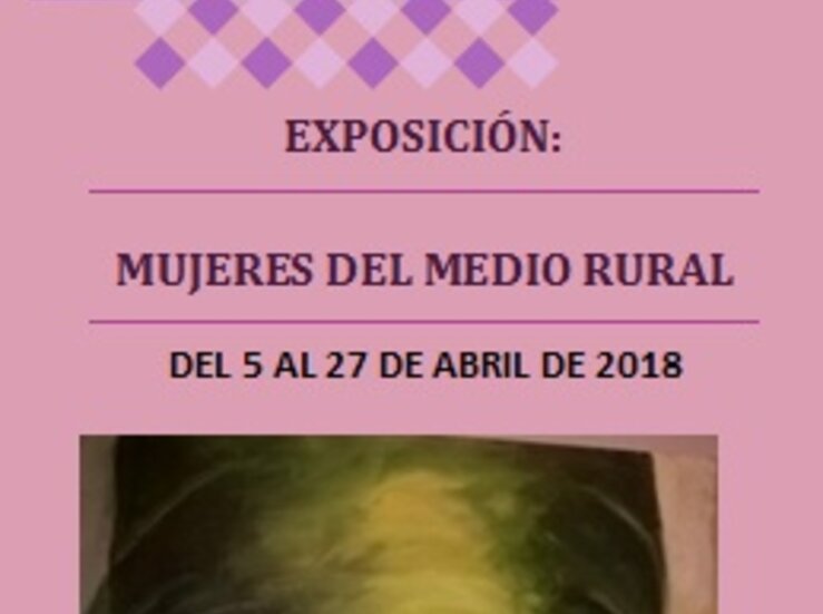 50 artistas particpan en la Exposicin de Mujeres del Medio Rural