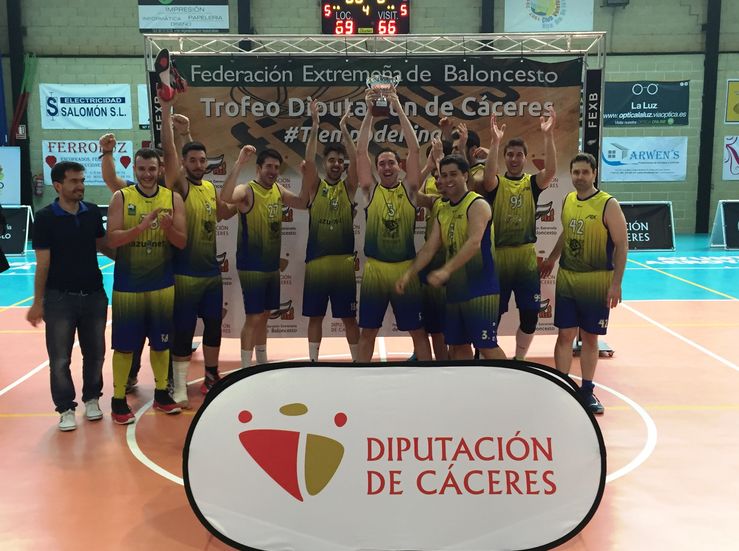 ADC Basket y San Antonio Cceres campeones en el Trofeo Baloncesto Diputacin de Cceres
