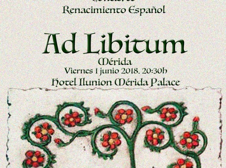 El coro Ad Libitum de Mrida ofrecer un concierto de renacimiento 