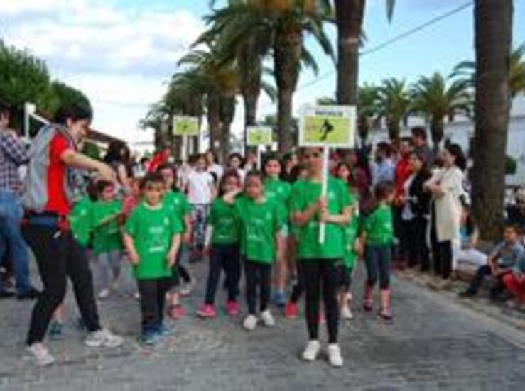 Un millar de escolares participan en las Escuelas Deportivas de Olivenza