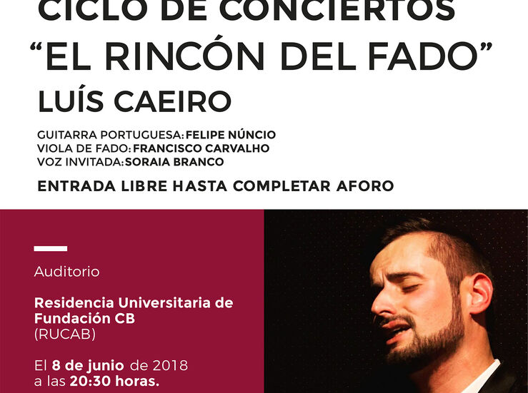 Quinto concierto de El rincn del fado en la RUCAB de Badajoz