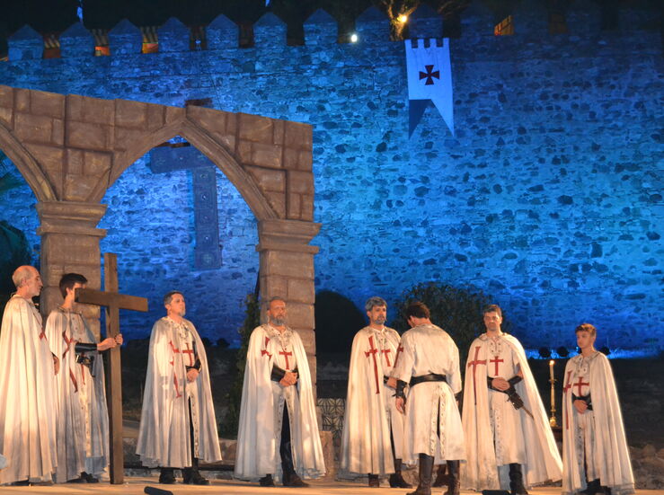 Una recreacin popular centra el XV Festival Templario de Jerez de los Caballeros