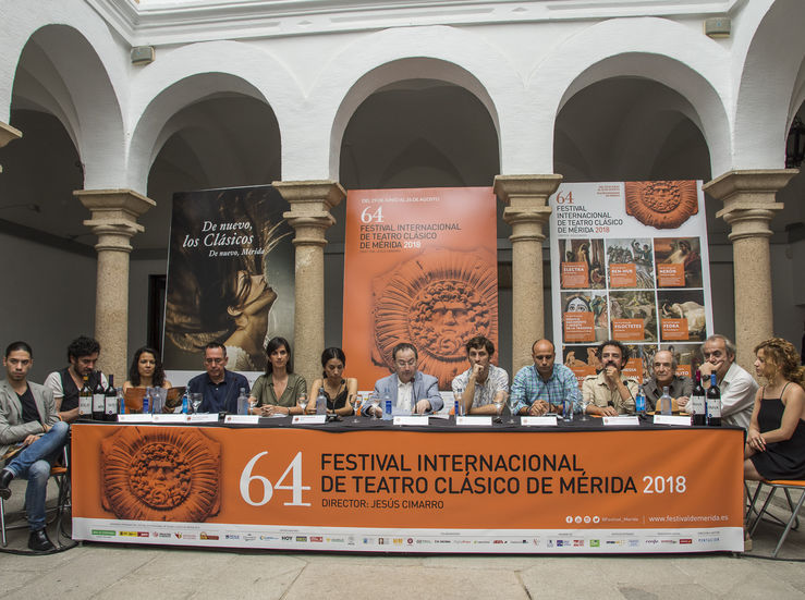 Garca Cabezas destaca importancia de que el Festival de Mrida aborde cuestiones humanas