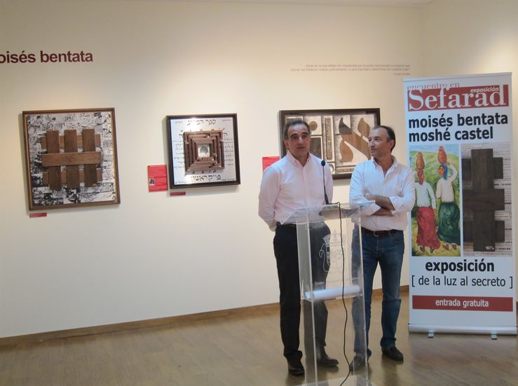 Los artistas sefarditas Mosh Castel y Moiss Bentata presentan sus obras en Cceres