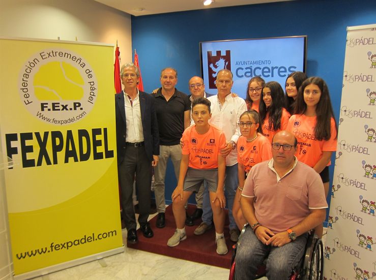XXIII Campeonato de Pdel Absoluto de Extremadura rene en Cceres a 200 jugadores