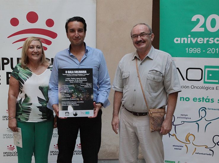 La Asociacin Badajoz Contigo celebrar una gala benfica a beneficio de AOEX