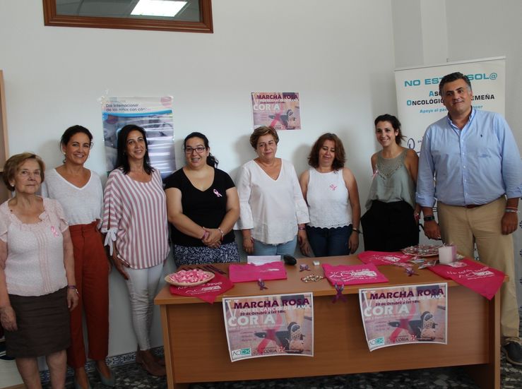 Coria celebrar una nueva Marcha Rosa en el Da Internacional del Cncer de Mama