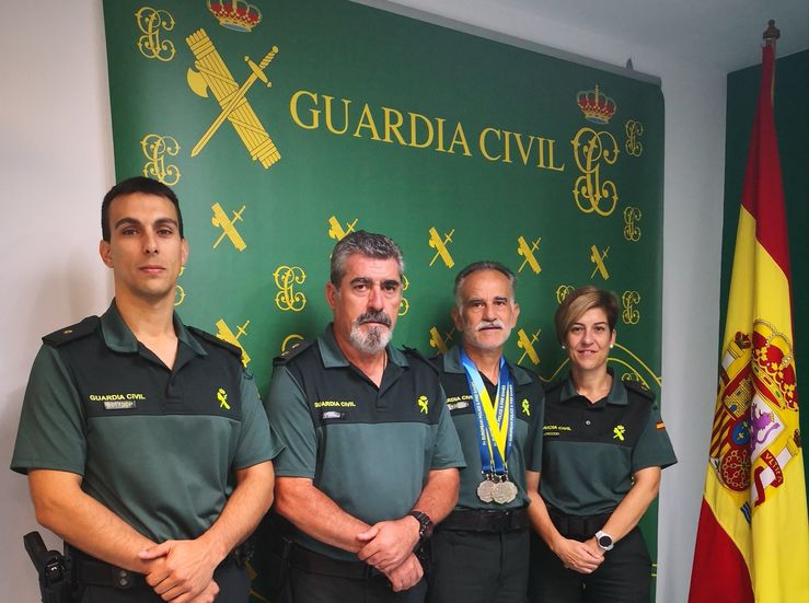 Juegos Europeos Policas y Bomberos cuatro medallas para guardia civil Valencia Alcntara