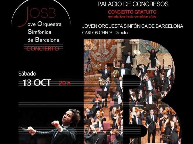 Joven Orquesta Sinfnica de Barcelona ofrecer un concierto el 13 de octubre en Plasencia