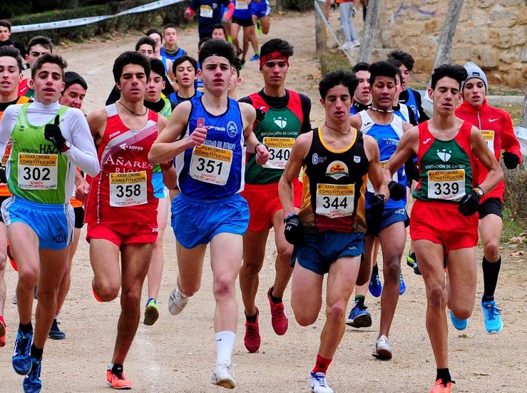 38 atletas extremeos viajan a Aranda de Duero para el XXXIV Cross Constitucin