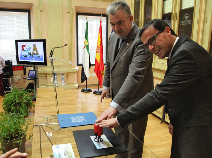 Correos emite un sello dedicado a la provincia de Badajoz
