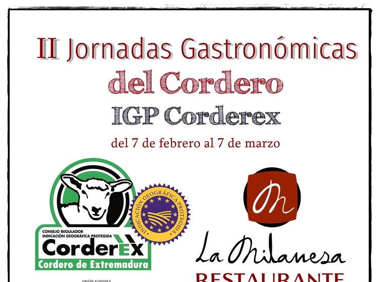 Corderex organiza las II Jornadas Gastronmicas La Milanesa en Mrida 