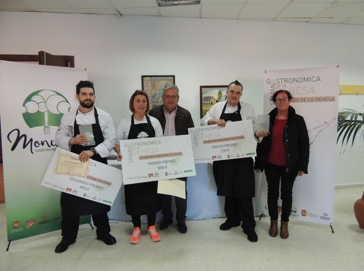 Roco Maya Daz ganadora del V Concurso Nacional de Cocina de la Dehesa de Monesterio