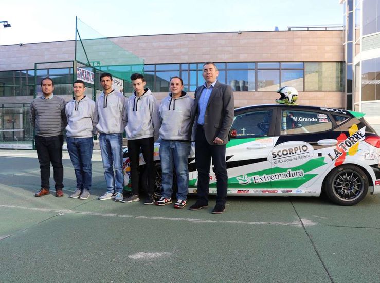 El Extremadura Rally Team difundir la imagen de la regin en el Campeonato de Espaa