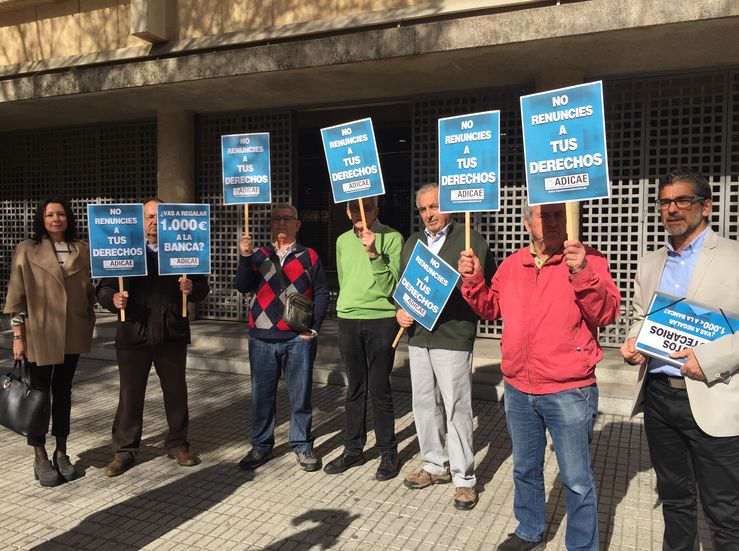 Adicae presenta en Badajoz dos demandas colectivas para reclamar gastos hipotecarios