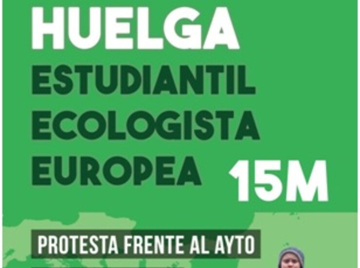Estudiantes de instituto FP y Universidad se manifiestan en Badajoz por cambio climtico
