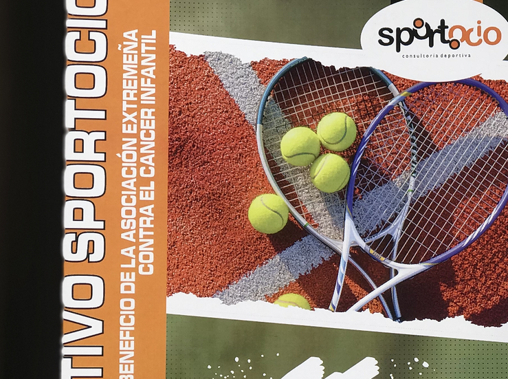 El Club de Tenis SportOcio de Badajoz recauda fondos para nios con cncer