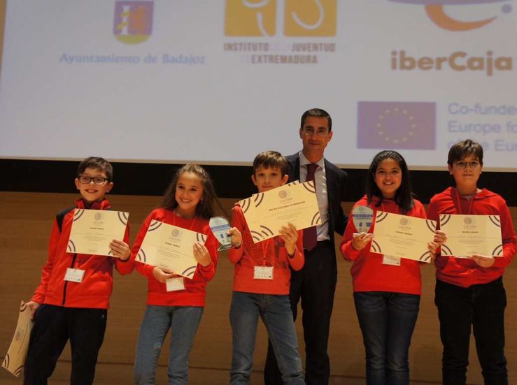 Colegio Juan Vzquez de Badajoz 1er premio del programa Calope habilidades comunicativas