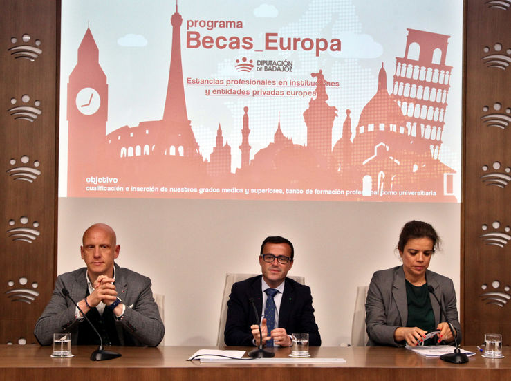 Publicadas las bases para el proyecto Becas Europa de la Diputacin de Badajoz 