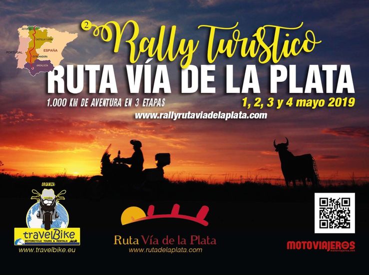 Un centenar de motos recorrern Extremadura en el II Rally Turstico Va de la Plata