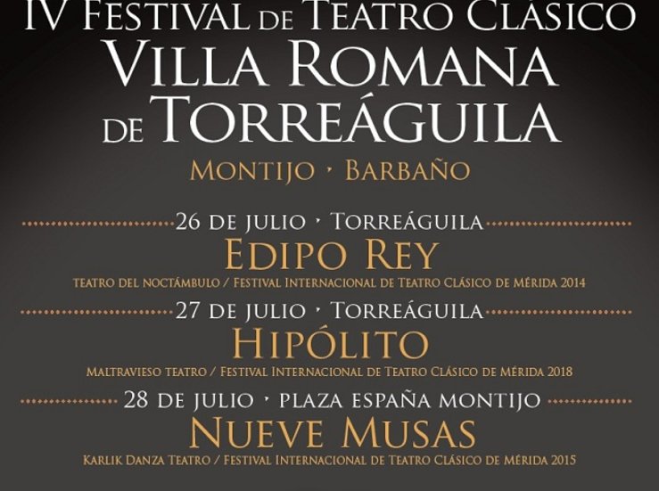 Distintas compaas extremeas se citan en IV Festival Clsico Villa Romana de Torreguila