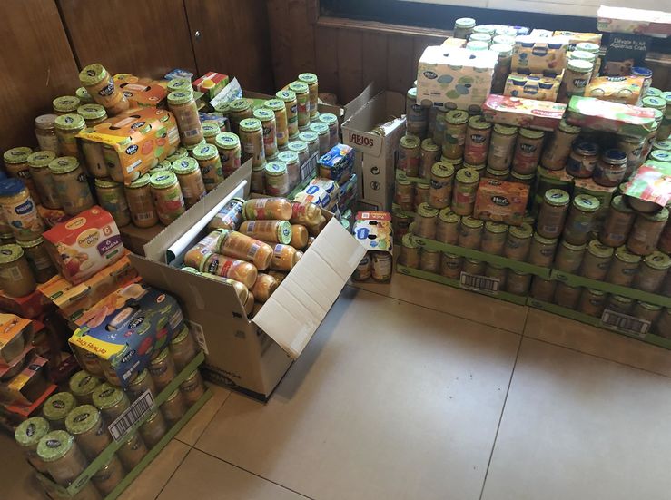 Operacin Potito del Banco Alimentos Badajoz recoger alimentos y productos para nios