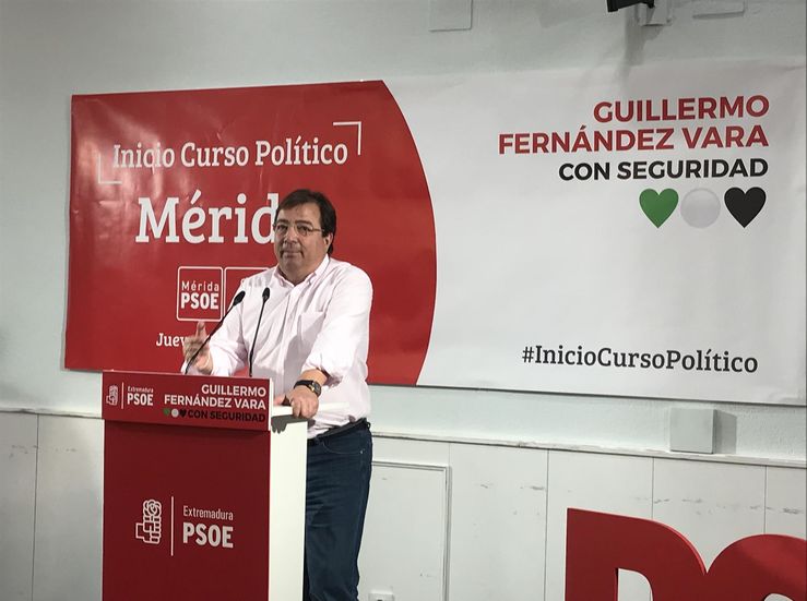 Vara cree  que ahora ms que nunca el PSOE debe estar fuerte