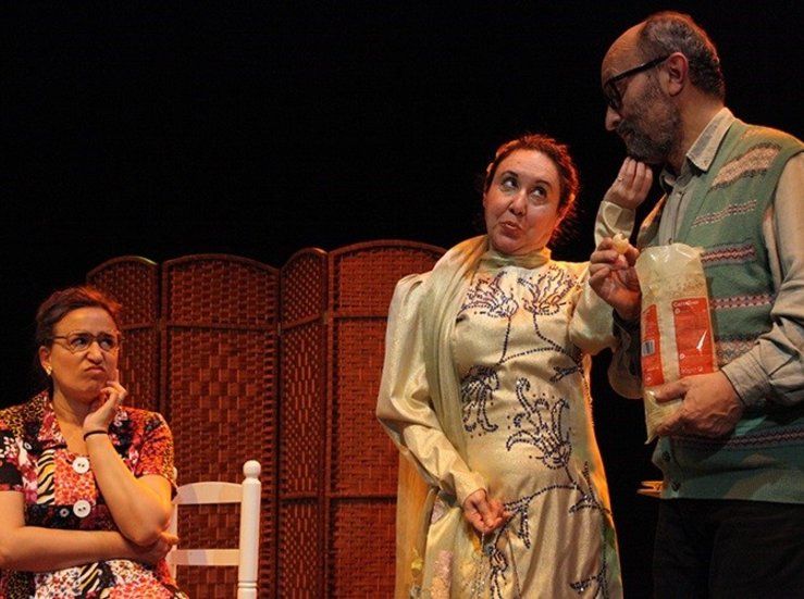 Jarancio representa Los hijos de Puri y Pepe en el Teatro Lpez de Ayala de Badajoz