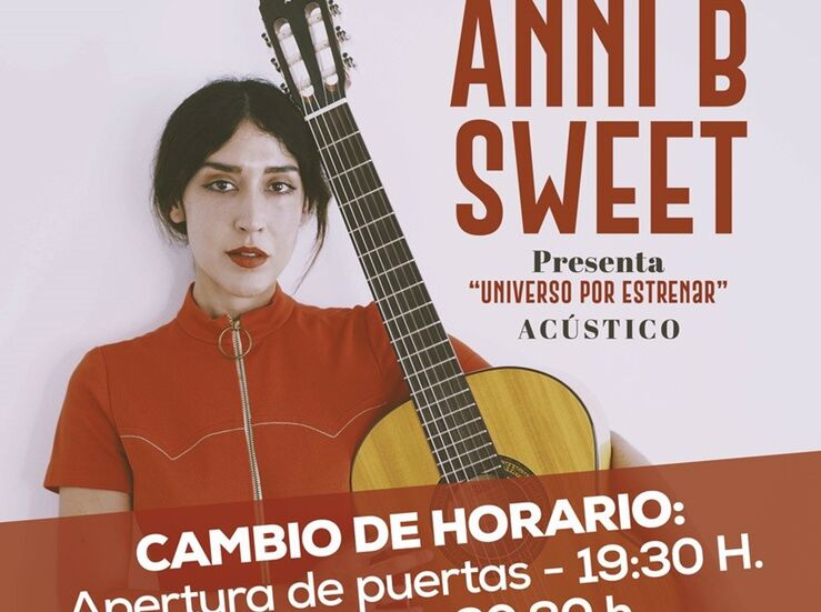 Anni B Sweet presentar su nuevo disco este viernes en el Gran Teatro de Cceres