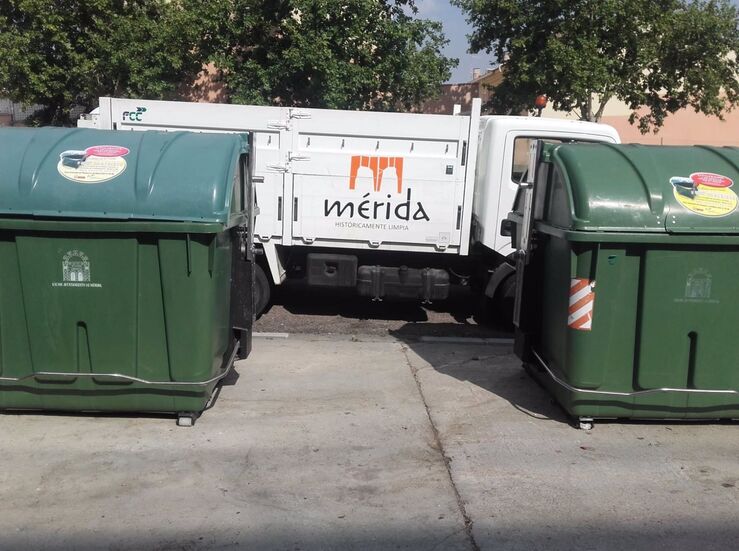 La recogida de basura en Mrida se adelanta a las 1700 horas en Nochebuena y Nochevieja