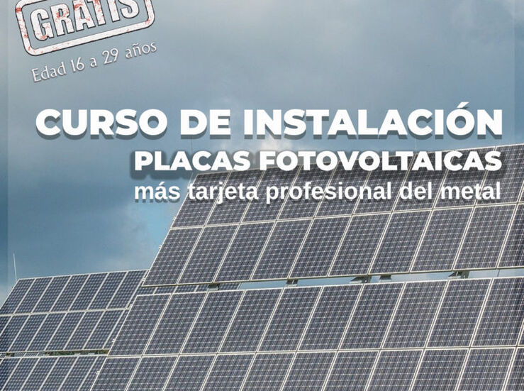 La Cmara de Comercio de Cceres oferta un curso de instalacin de placas fotovoltaicas 
