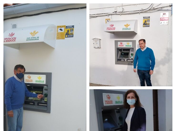 Los cajeros automticos dan vida a 31 municipios pacenses sin entidades bancarias