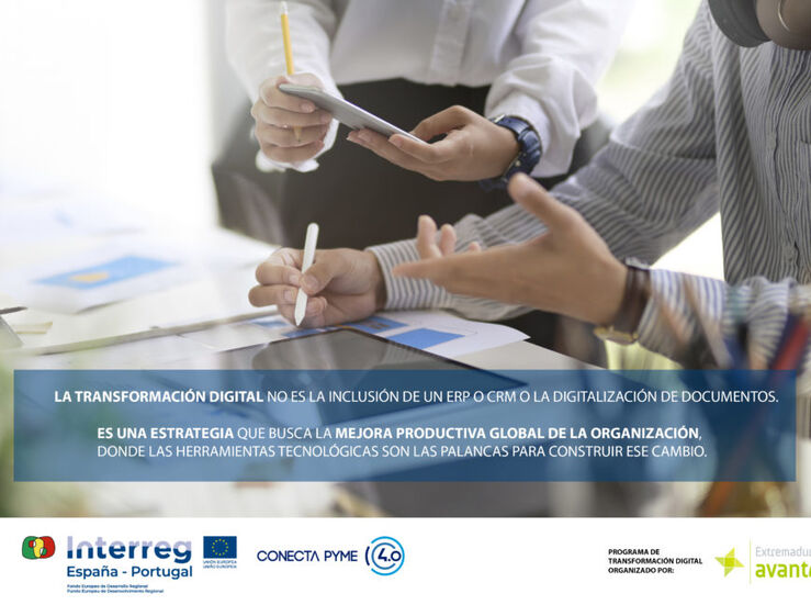 Nueva convocatoria programa de transformacin digital para pymes de Extremadura y Portugal