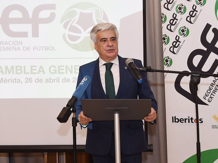 Pedro Rocha reelegido presidente de la Federacin Extremea de Ftbol