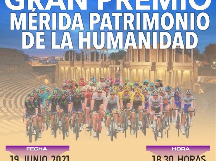El Gran Premio de Ciclismo Mrida Patrimonio de la Humanidad se disputa el sbado