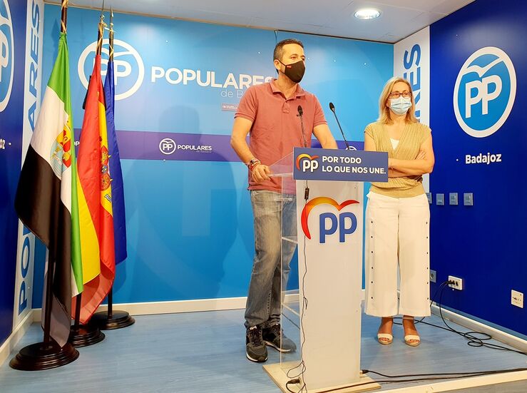 PP reclama ayudas del Gobierno contra los efectos de la DANA en la provincia de Badajoz