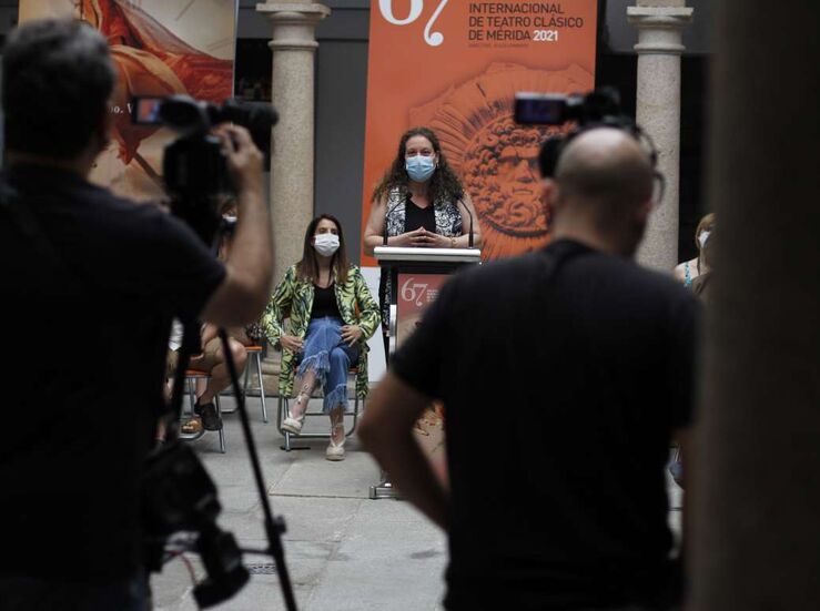 Carmen Yez destaca al Festival de Mrida como ejemplo de cultura segura