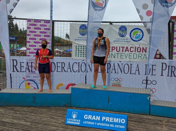 Elena Ayuso campeona de Espaa de maratn corto en Verducido