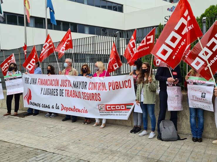 CCOO reivindica en Mrida un convenio justo para el sector de la dependencia