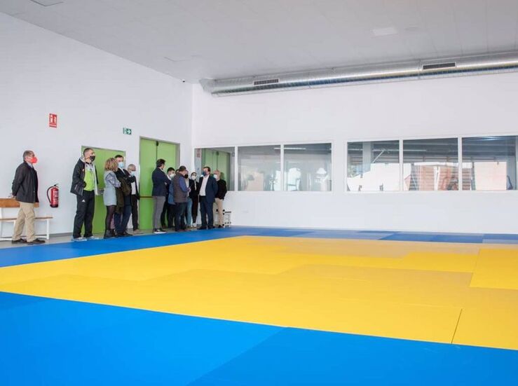 Ciudad Deportiva de Cceres estrena nueva sala de judo tras invertir 580000 euros