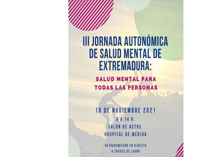 Mrida acoger la III Jornada Autonmica de Salud Mental de Extremadura