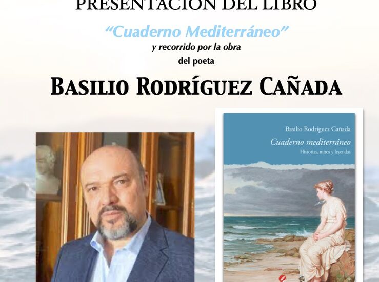 El poeta Basilio Rodrguez presenta su libro Cuaderno Mediterrneo en Cceres