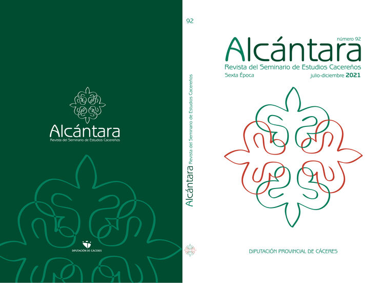 La revista Alcntara de la Diputacin de Cceres cierra el ao 2021 con su nmero 92