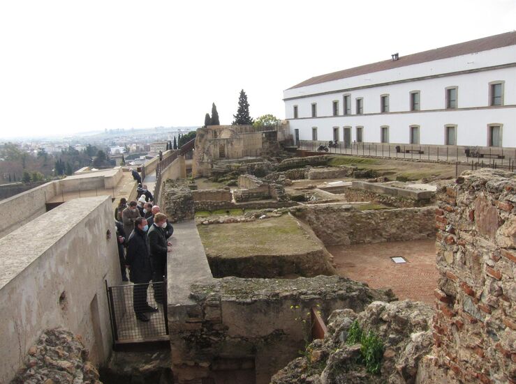 Obras junto a Puerta de la Coracha de la Alcazaba Badajoz recuperan barrio almohade s XII