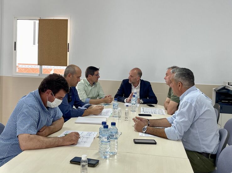 La Junta reitera su compromiso con la Comunidad de Regantes de Valle del Zjar